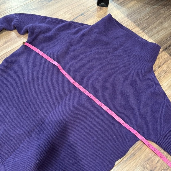 Free People Ottoman Slouchy Tunic Sweater Purple - Picture 9 of 10